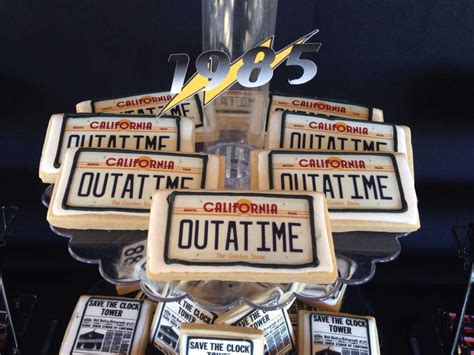 Back To The Future Birthday Party Ideas Photo 11 Of 58 Back To The