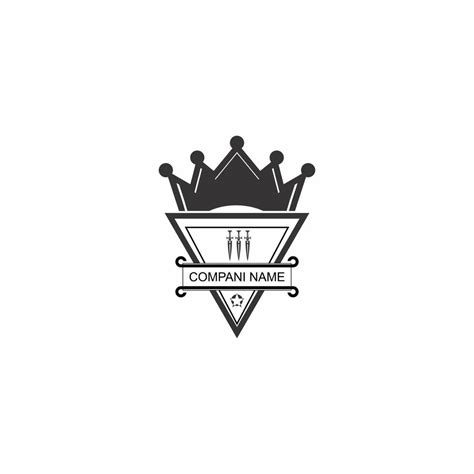 royal crown illustration logo vector 16716299 Vector Art at Vecteezy