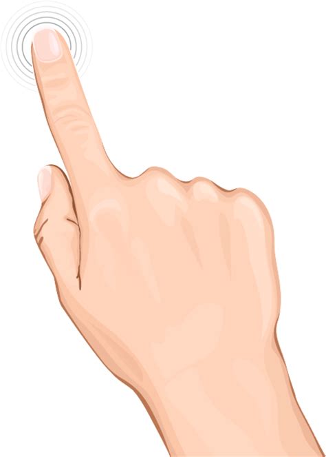 Указательный палец ПНГ на Прозрачном Фоне • Скачать PNG Указательный палец