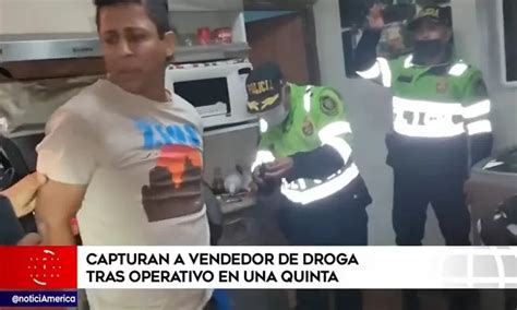 La Victoria Capturan A Vendedor De Droga Tras Operativo En Una Quinta