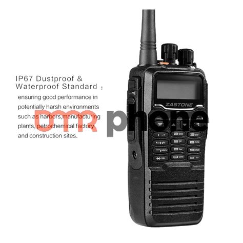 Zastone DP880 Rugged DMR Digital Two Way Radio UHF 400MHz 470MHz