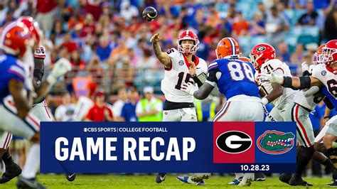 Carson Beck leads Georgia over Florida in 1st game without Brock Bowers ...