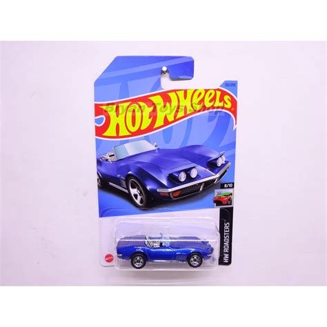 Jual Hot Wheels 72 Stingray Convertible Biru Shopee Indonesia