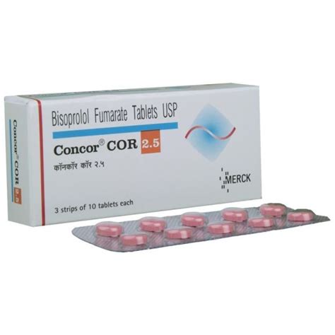 Concor Cor Uses Price Dosage Side Effects Substitute Buy Online