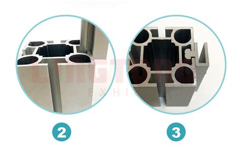 LT W2564 Connection Extrusion For Fabric Display Stands