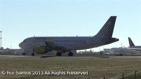 Vueling Airlines Airbus A Ec Jve Cn Youtube