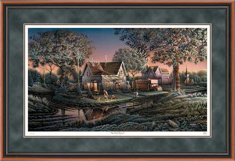 Terry Redlin Signed By The Artist Limited Edition Paper Lithograph His