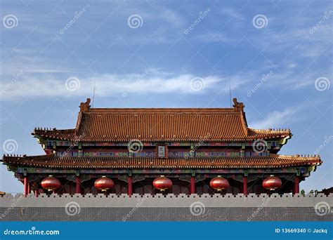 Chinese palaces stock photo. Image of walls, ancient - 13669340