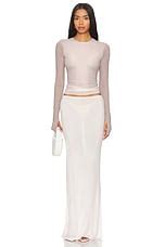 AFRM Kaylee Top In Nude Illusion REVOLVE