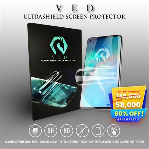 Jual Anti Gores Hydrogel Infinix Hot Anti Glare Matte Ved Ultrashield Depan Full Cover