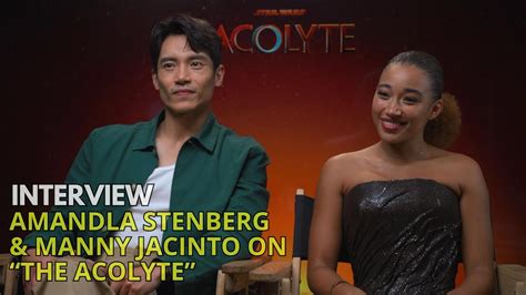 The Acolyte Interview Amandla Stenberg Manny Jacinto Youtube