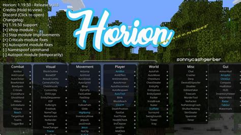 New Best Minecraft Windows Hacked Client Horion For Minecraft