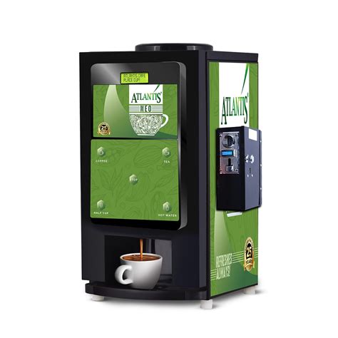 Atlantis Neo 4 Lane Tea And Coffee Vending Machine Dedicated Hot