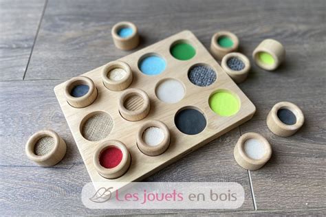 Jeu Des Textures Touch Match Tickit M Mo Tactile En Bois