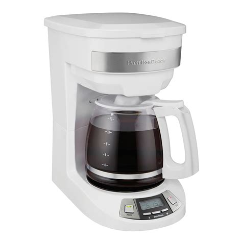 Hamilton Beach 12 Cup Programmable Coffee Maker White 46294