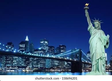 Statue Of Liberty At Night Hd