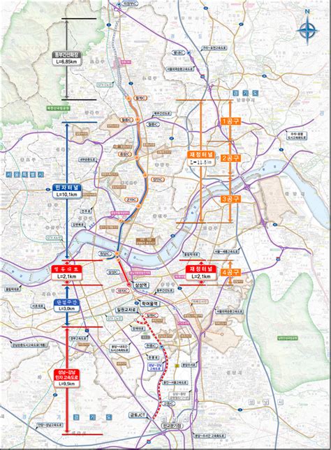 서울시 동부간선도로 지하화 본격화2028년 완공 아시아경제