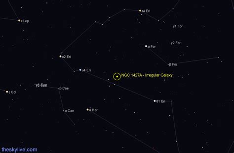 Ngc 1427a Irregular Galaxy In Fornax