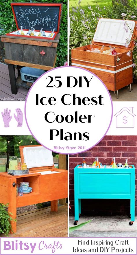 25 Homemade DIY Cooler Plans to Make Your own Cooler Box | Diy cooler ...