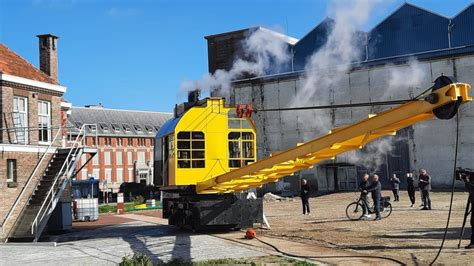 Stoomhijskraan Schelde Schittert Weer Op De Plek Waar Hij Is Gebouwd