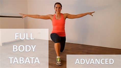 Minute Intense Full Body Tabata Workout Cardio Strength Routine