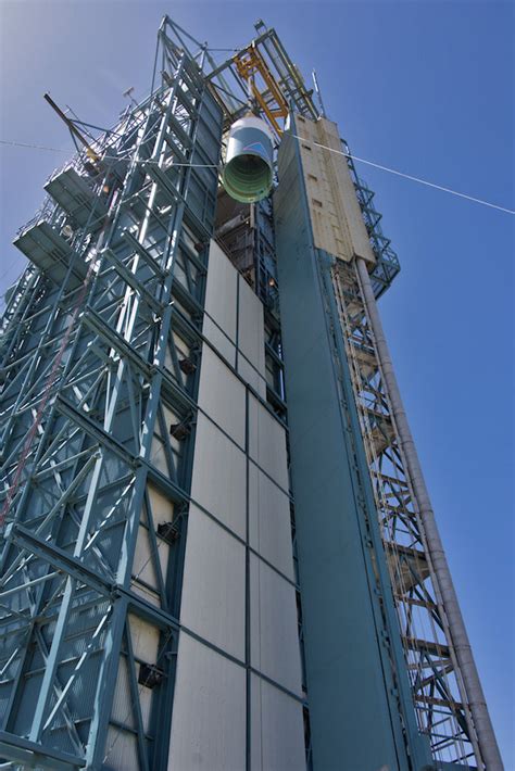 Photos: Final Delta 2 rocket assembled for launch in California ...