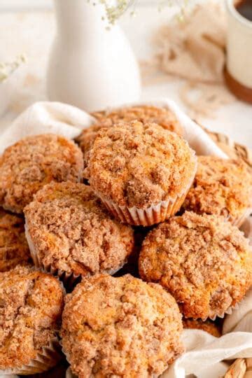 Quick And Easy Cinnamon Streusel Muffins Mint Mallow Kitchen