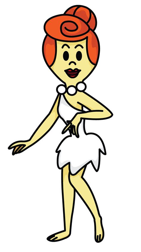 Wilma Flintstone Drawing Tutorial Manual How