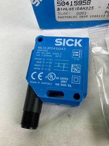 Photoelectric Sensor Sick Wl P S Photoelectric Sensor