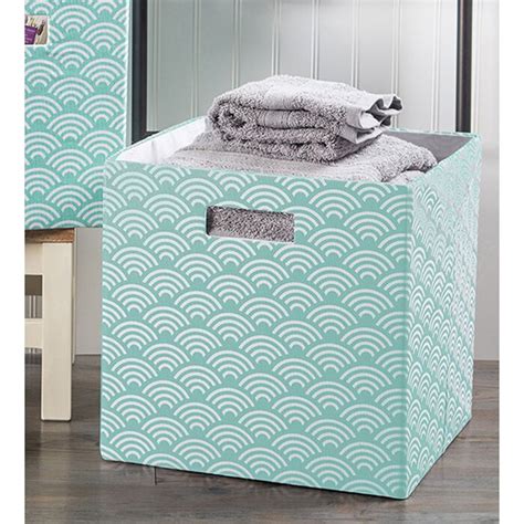 Ebern Designs Jennafer Waves Fabric Bin Reviews Wayfair