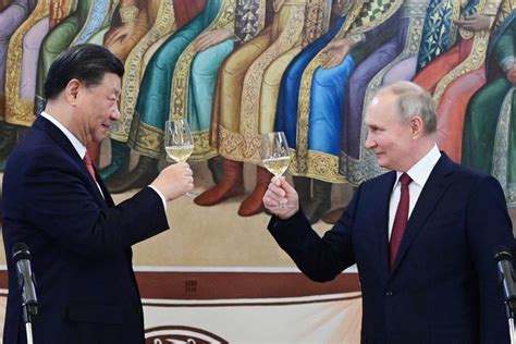 Foto Menengok Tahun Persahabatan Xi Jinping Vladimir Putin