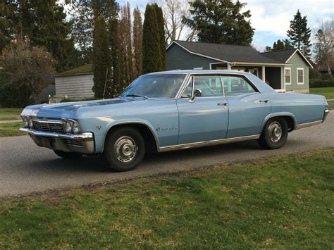 1965 Chevrolet Impala Sports Sedan One Owner Wlow Miles For Sale