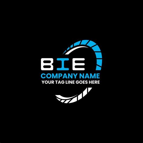 bie letter logo creative design  vector graphic bie simple