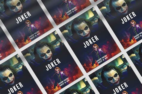 JOKER movie poster on Behance