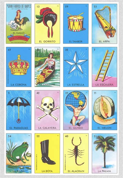 Kid Friendly Loteria Printable Free