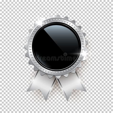 Silver Seal Stock Vector Illustration Of Medal Certificate