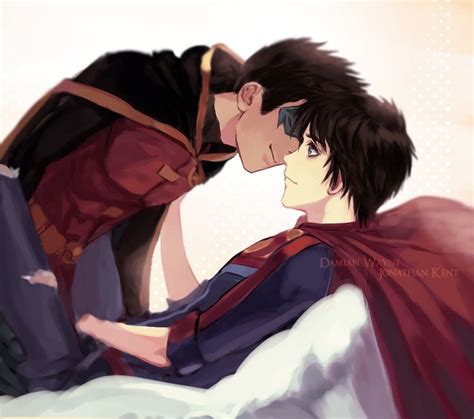 Damian Wayne X Jonathan Kent Damijon Dc Comics Artwork Justice