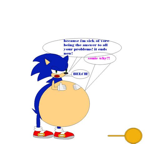 Fat Amy Rose Eats Sonic