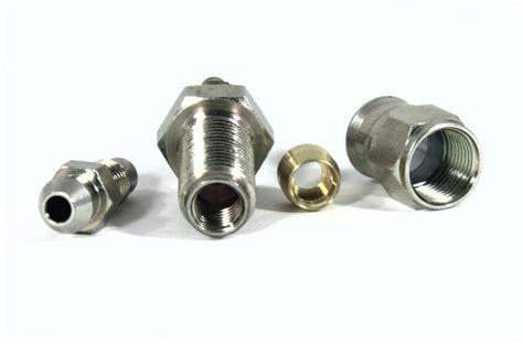 Купить Фитинг папа AN-03 3/8X24 c прокачным штуцером, длинный D-03 ...