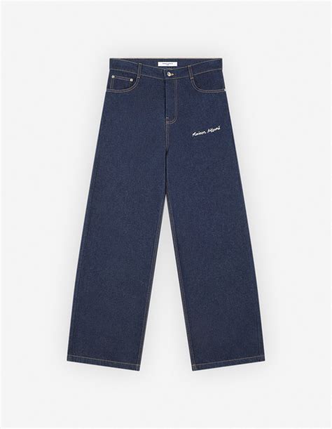 WIDE LEG JEANS Maison Kitsuné