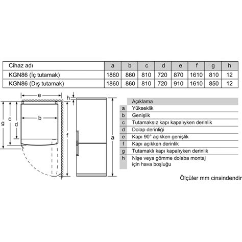 Buzdolaplar Ve Derin Dondurucular Bosch Kgn Aid N Serie Alttan