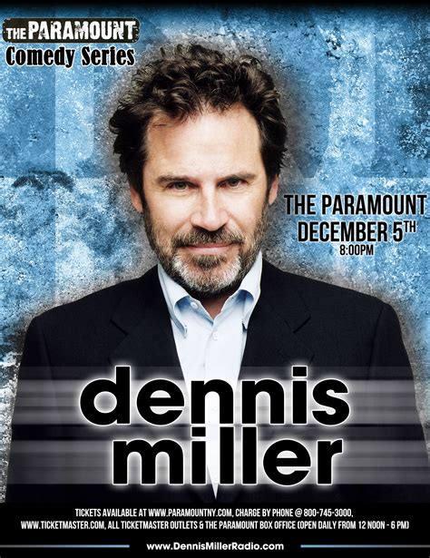 The Paramount Comedy Series Presents Dennis Miller Live At The Paramount Huntington Ny On