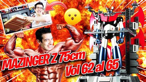 Mazinger Z De 75cm 🦾hachettesalvat Partes 62 Al 65 Unboxing And Armado