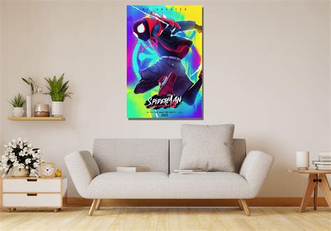 Spiderman Poster Artspider Man Wall Decorgame Room Man Cave Art Decor