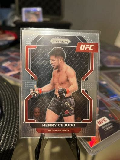 Henry Cejudo Ungraded 2022 Panini Prizm UFC