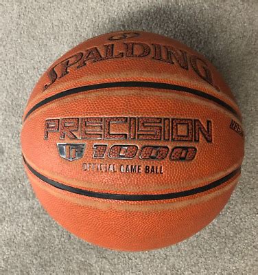 Used Evo Spalding Precision TF 1000 NFHS Indoor Game Basketball 29 5