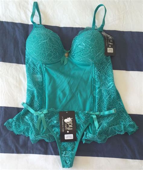 Conjunto Corpete Lingerie Feminina Nunca Usado Enjoei