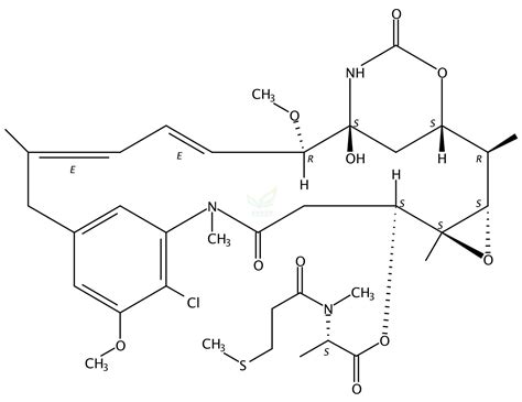 N2 脱乙酰基 N2[3 甲硫基 1 氧丙基 五月氨酸 N 2 Deacetyl N 2 3 Methylthio 1 Oxopropyl Maytansine 912569 84 7 四川省