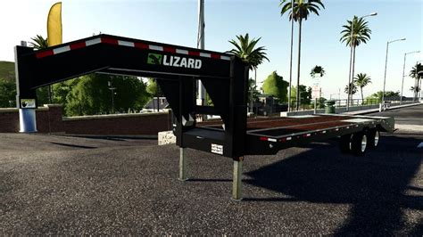 20Ft Gooseneck Trailer » GamesMods.net - FS19, FS17, ETS 2 mods