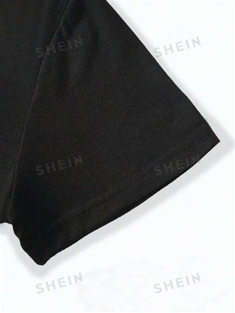 Shein Lune Camiseta Con Gr Fico De Eslogan A La Persona Que Est